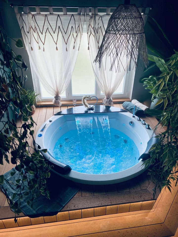 Nid Boisé - Spa & sauna privatifs, ambiance Bali
