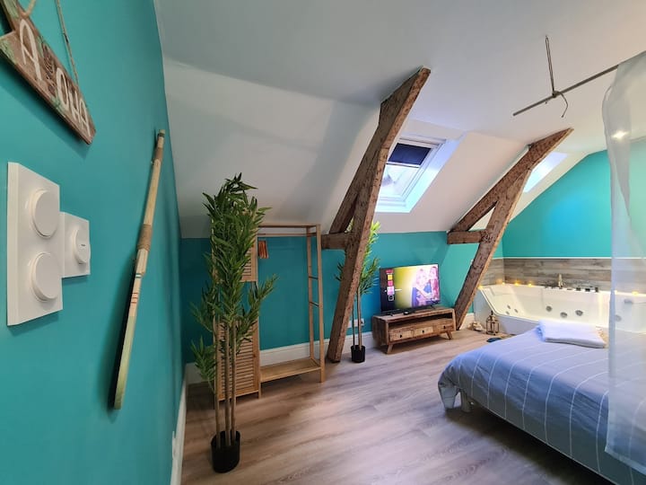 L'Île Turquoise - Jacuzzi Privé