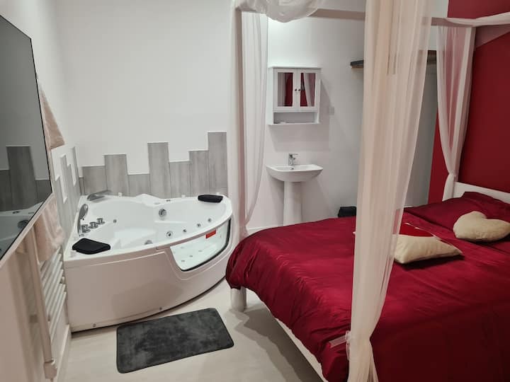 Cachette des Murmures - Jacuzzi Privé & Terrasse