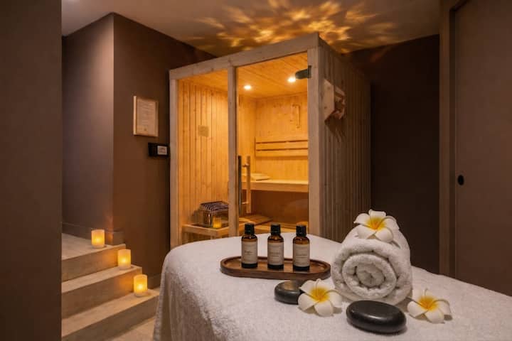 Suite Banjar - Balnéo, Sauna et pièce secrète