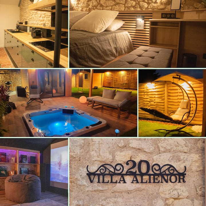 La Villa Aliénor - Spa et Cinéroom