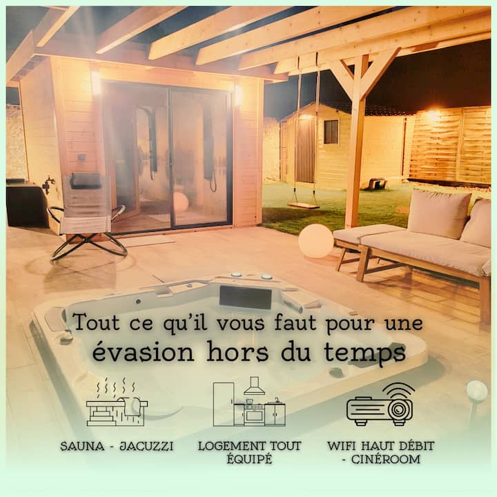 La Villa Aliénor - Spa et Cinéroom