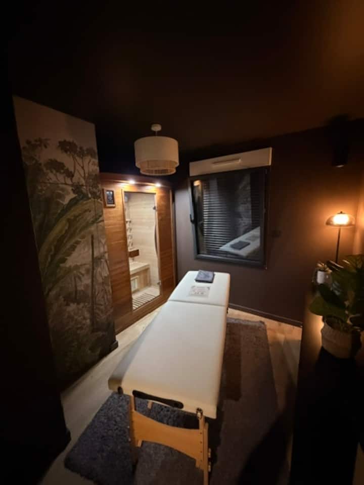 Suite Joséphine - Jacuzzi, Sauna, Spa privatif