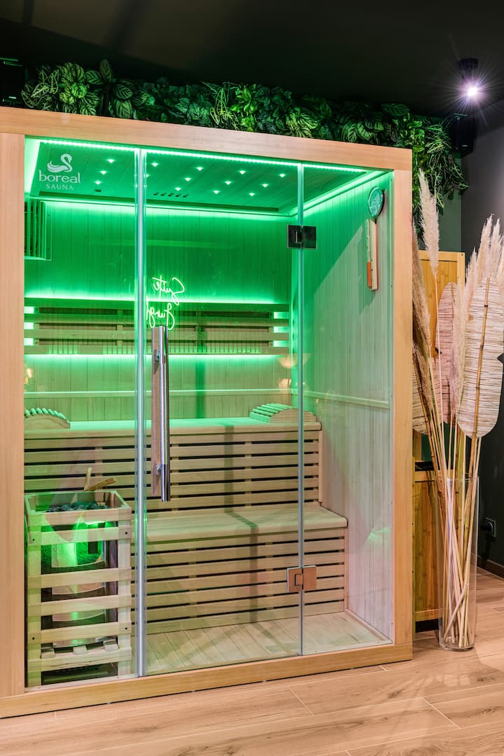 Suite Jungle - Love room spa, sauna, cinéma