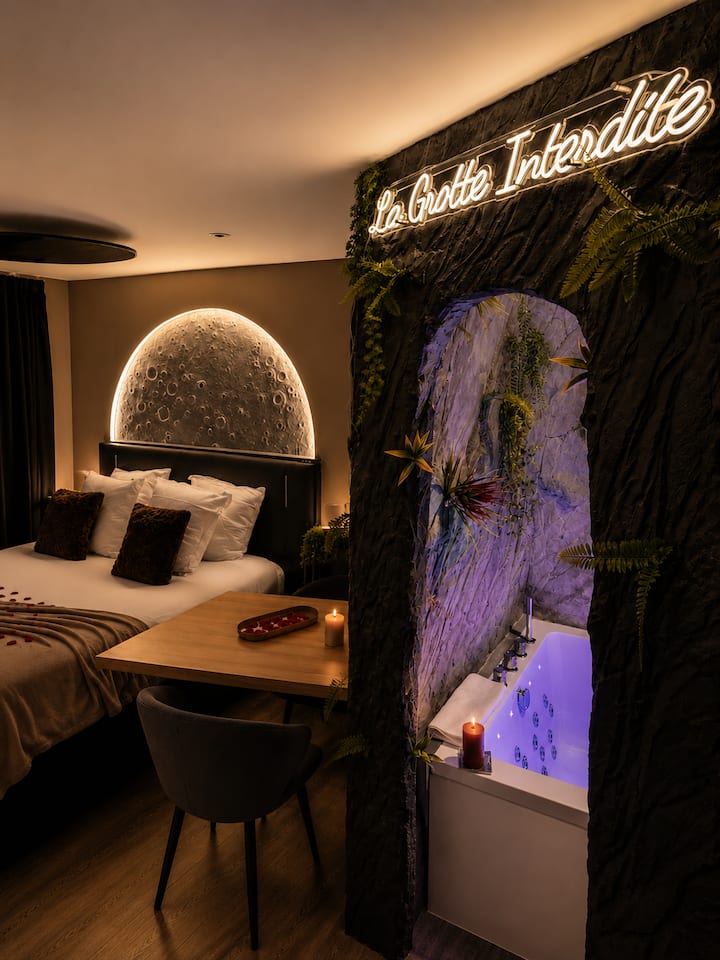 La Grotte Interdite - Jacuzzi d'exception