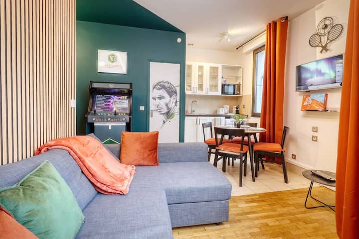 Villa Garcia - Tennis - Proche Roland-Garros