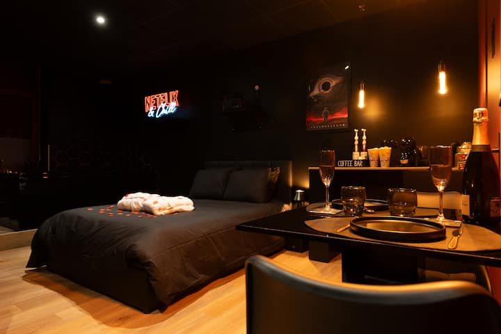 Ciné'Room - Suite cinéma et spa