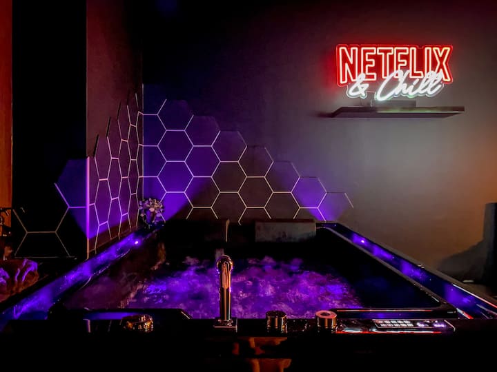 Ciné'Room - Suite cinéma et spa