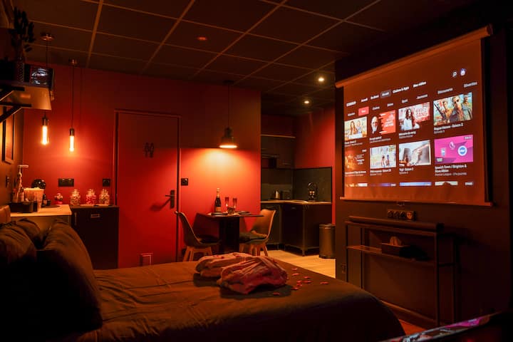 Ciné'Room - Suite cinéma et spa