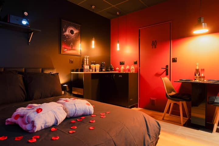 Ciné'Room - Suite cinéma et spa